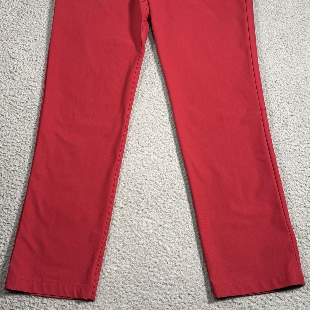 Lululemon Athletica Stretch Khaki Pants Mens 32x30 Red Hiking Travel Outdoor - Picture 3 of 15